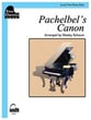 Pachelbel's Canon piano sheet music cover